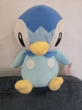 Pokémon Piplup 14" Plush Stuffed Animal Toy Factory Blue Penguin NWT Tag